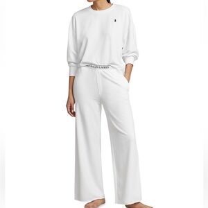 Polo Ralph Lauren sweatshirt wide leg pants set